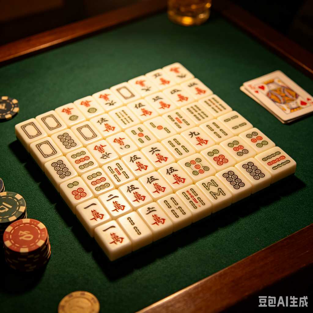 exquisite gift box mahjong tiles