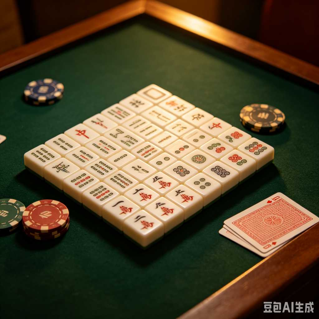 bamboo mahjong set